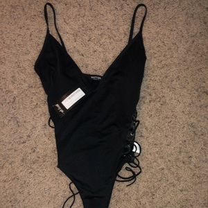 Nasty Gal Black Bodysuit